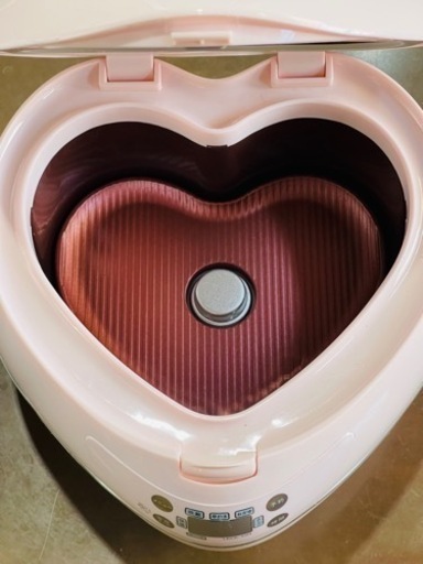 ハート ライスクッカー 炊飯器 人気 ピンク LRCK-401 LRCK-401 ハート