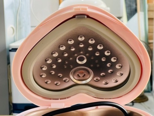 ハート ライスクッカー 炊飯器 人気 ピンク LRCK-401 LRCK-401 ハート