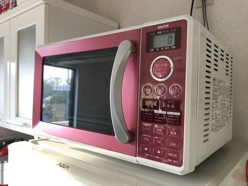 三洋電機 オーブンレンジEMO-C16A ワインレッド、スチームオーブン＆ヘルシーグリル、トーストも短時間で