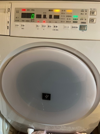 ドラム式　洗濯乾燥　シャープ　ES-V520