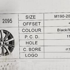 アネーロ　コラソン　ラーヴィ　9.5Ｊ　20インチ　中古品