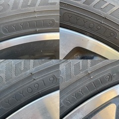 【美品バリ山バリ溝　タイヤ高年式　ホンダ純正　エンケイ製　16インチ早い者勝ち】