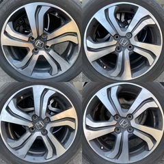 【美品バリ山バリ溝　タイヤ高年式　ホンダ純正　エンケイ製　16インチ早い者勝ち】