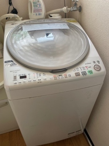 お値下げ】洗濯乾燥機8kgシャープ ES-TX810 - 家電