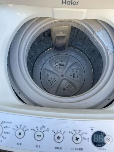 当日配送も可能です■都内近郊無料で配送、設置いたします■ハイアール 洗濯機 4.5キロ JW-C45A 2018年製■HIR1A