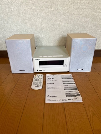 ミニコンポ ONKYO X-U6 2017年製