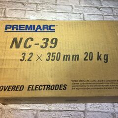コベルコ　NC-39　20ｋｇ　溶接棒　3.2×350　未使用