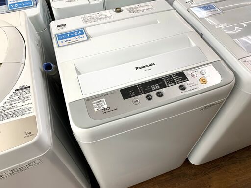 値引きする  Panasonic(パナソニック) 　5.0kg　2015年製　NA-F50B8 洗濯機
