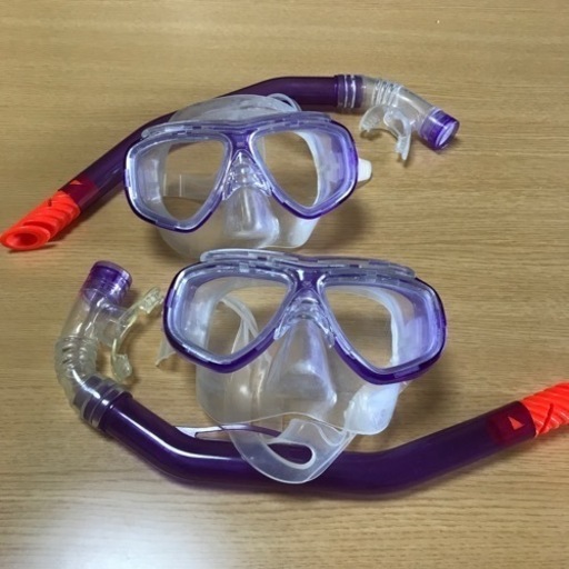 マリンスポーツ シュノーケルマスク2点セット Minami 上大岡のマリンスポーツの中古あげます 譲ります ジモティーで不用品の処分