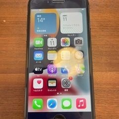 美品 iPhone8 64GB ブラック Simフリー バッテリー新品