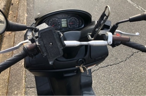 売れました！ 動画有り SUZUKI バーグマン 200 ETC付き USBポート付き マットブラック 艶なしブラック
