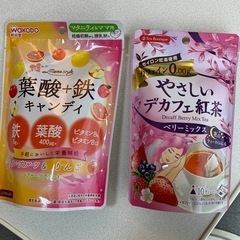 【ネット決済】葉酸＋鉄キャンディ&デカフェ紅茶