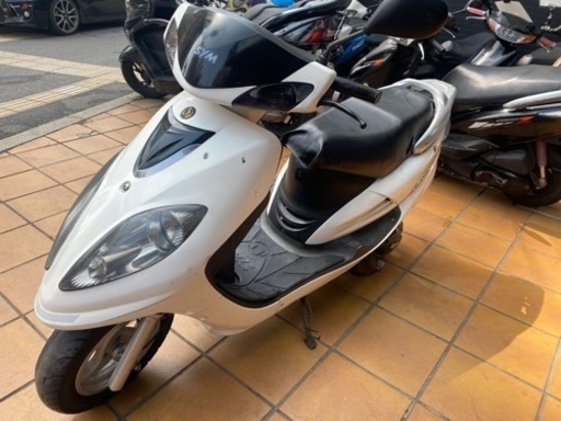 SYM アティラ125 現状車 エンジン始動OK レストアベース SYM アティラ125 現状車 エンジン始動OK レストアベース