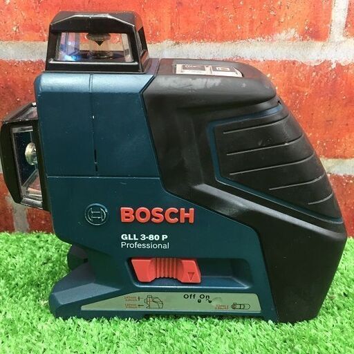 BOSCH ボッシュ GLL3-80P レーザー墨出し器【リライズ野田愛宕店】【店頭取引限定】【】IT1FBATHO99G