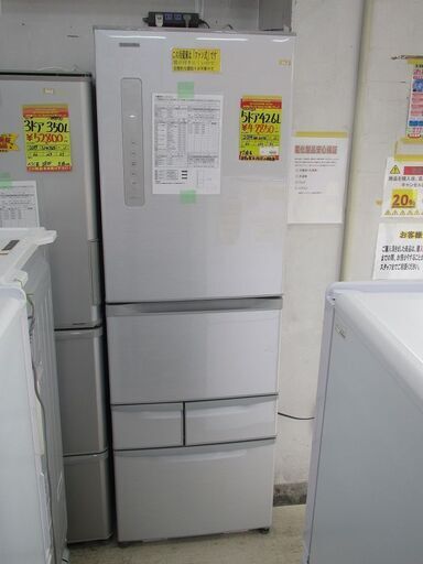 ID:G60004160　東芝　４ドア冷凍冷蔵庫４２６L