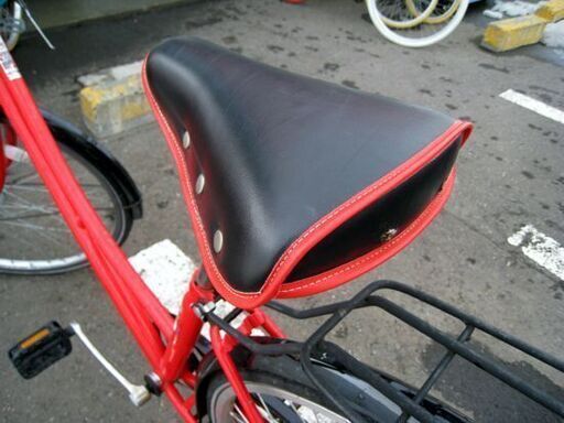 27インチ シティサイクル 6段変速 鍵なし カゴなし 自転車 レッド ブラック 赤 黒 ママチャリ 札幌 東区 北条店 モノハウス 北 東区役所前のその他の中古あげます 譲ります ジモティーで不用品の処分