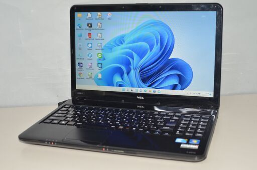 中古ノートパソコン 最新Windows11+office 大容量HDD750GB NEC LS550/C core i5/4GB/15.6インチ/DVDマルチ/無線内蔵/テンキー/便利なソフト