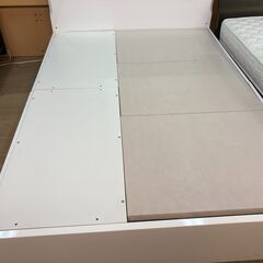 【愛品館市原店】床下収納付ダブルベッド【愛市IGB】