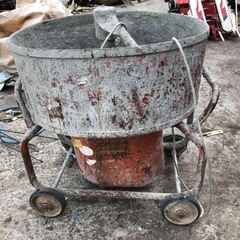 コンクリートミキサー　攪拌機