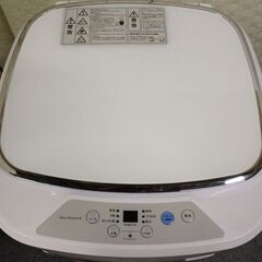 洗濯機 一人暮らし 安い  3.8kg 小型 小さい コンパクト 全自動洗濯機 一人用 単身用 TQW-38W 2019年製   中古 店頭引取歓迎 R5491)