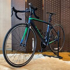 ■TREK EMONDA SL5 2017 トレック エモンダ 50cmサイズ 20速 ブラック シマノ 105 カーボン ロードバイク 自転車 札幌発