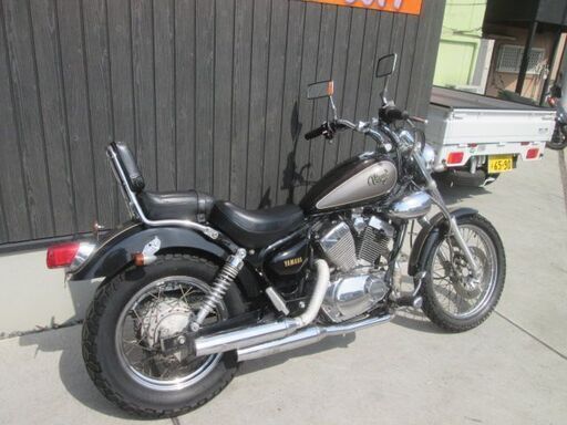 ☆28万円！ビラーゴ250 セル1 実働車☆ヤマハ 3DM バックレスト