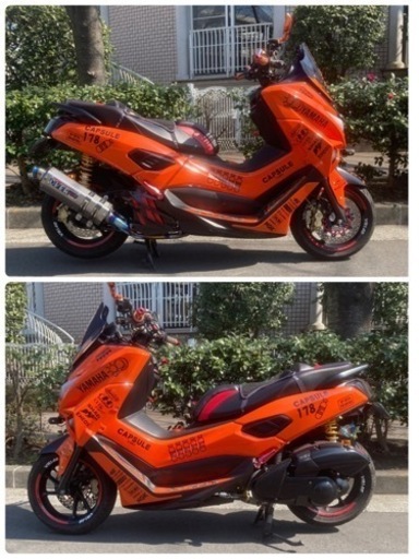 ヤマハ N-MAX155 ボアアップ178cc フルカスタム SG50J NMAX155