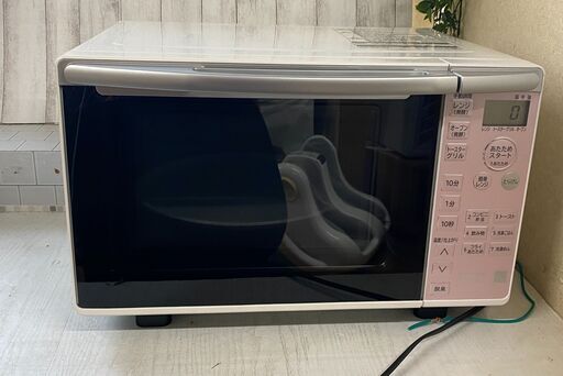 【日立】オーブンレンジ MRO-T5E5 KP 2018年製 ピンク トースト両面同時焼 コンビニ弁当ボタン