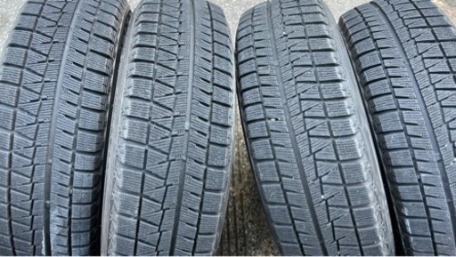 14インチx5.5J +45 PCD:100 4H ブリザック REVO GZ 165/70R14