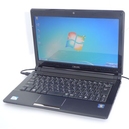 Wi-Fi有 ノートパソコン ドスパラ Prime JS-130GS 中古動作良品 13.3型 ワイド液晶 Celeron 4GB 無線 webカメラ Windows7 Office