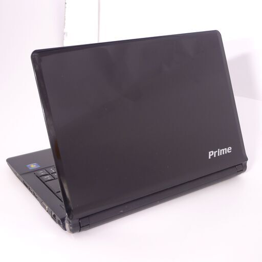 Wi-Fi有 ノートパソコン ドスパラ Prime JS-130GS 中古動作良品 13.3型 ワイド液晶 Celeron 4GB 無線 webカメラ Windows7 Office