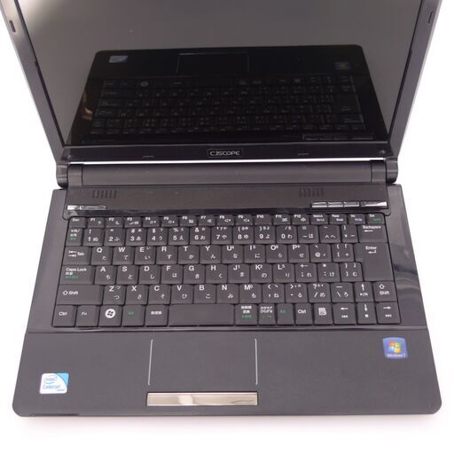 Wi-Fi有 ノートパソコン ドスパラ Prime JS-130GS 中古動作良品 13.3型 ワイド液晶 Celeron 4GB 無線 webカメラ Windows7 Office