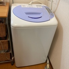 （受渡予定者決定）SANYO 洗濯機　無料でお譲りします