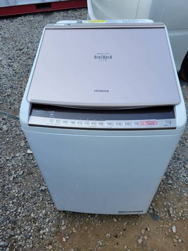 かなり高年式！ 日立 ビートウォッシュ 洗濯機 8kg乾燥機能付き洗濯機　BW-DV80C 2019年製