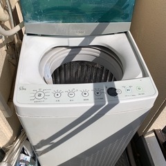 【決定】全自動洗濯機　5.5kg