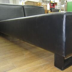 R092 高級感 革調ヘッドクッションダブルサイズ フレームのみ、横幅160cm 美品