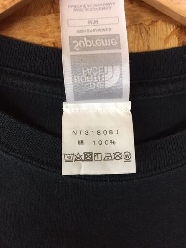 ※販売済【061】Supreme × The North Face シュプリーム×ノースフェイス Metallic Logo T-Shirt メタリック ロゴ Tシャツ Mサイズ 2018SS