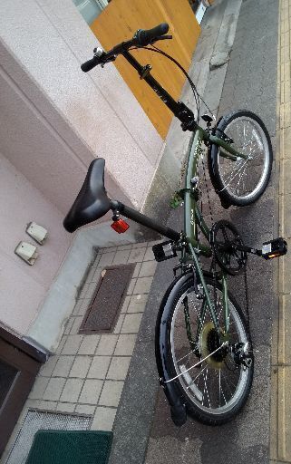 美品☆DAHON[ダホン]SUV D6 20吋 折り畳み自転車  6speed/マットカーキ