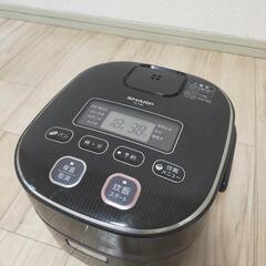 炊飯器 シャープ KS-C5K-B マイコン炊飯ジャー(3合炊き) 