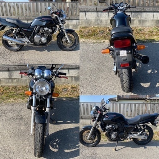 ☆車検長.CB400スーパーフォア.NC31型☆プラグ・エレメント・グリップなど新品交換^_^色々整備で快調！！400ccネイキッドバイク☆