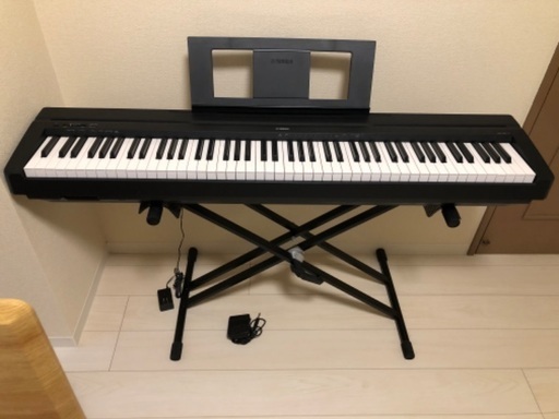 ヤマハ P-45B 電子ピアノ 88鍵 ブラック www.elsahariano.com