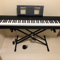 ヤマハ P-45B 電子ピアノ  88鍵 ブラック