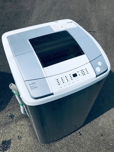♦️EJ2221番 ELSONIC全自動電気洗濯機 【2018年製】
