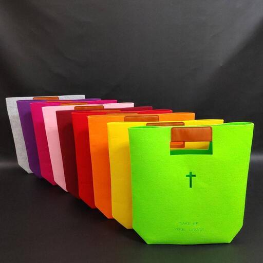 新品　フェルトバッグ　まとめて85個!