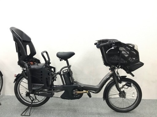 ヤマハパスキッス　子供シート付き　子供乗せ電動自転車　グレー色　人気な車種