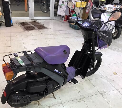 【15】SUZUKI MOLET 50cc スズキ モレット 原付 原チャリ バイク FA14A 滋賀県