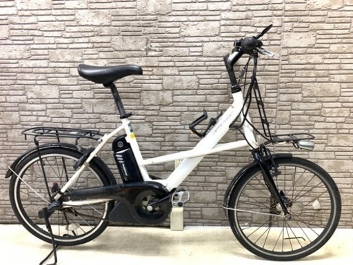 新生活応援SALE 東京23区配達無料　新基準 ヤマハ　パスシティX　8.1Ah リチウム 電動自転車 中古自転車　小径20インチ②