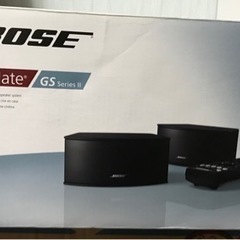 【ネット決済・配送可】BOSE CINEMATE GS SERI...