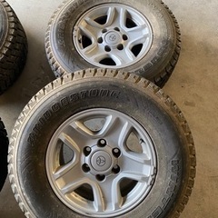 プラド　ホイール　スタッドレスタイヤ