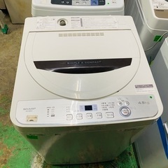 【ネット決済・配送可】シャープ洗濯機